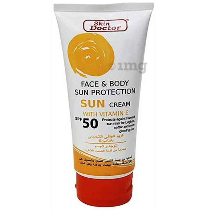 Skin Doctor Herbal Sun Protection Cream With Vitamin E Cream SPF 50