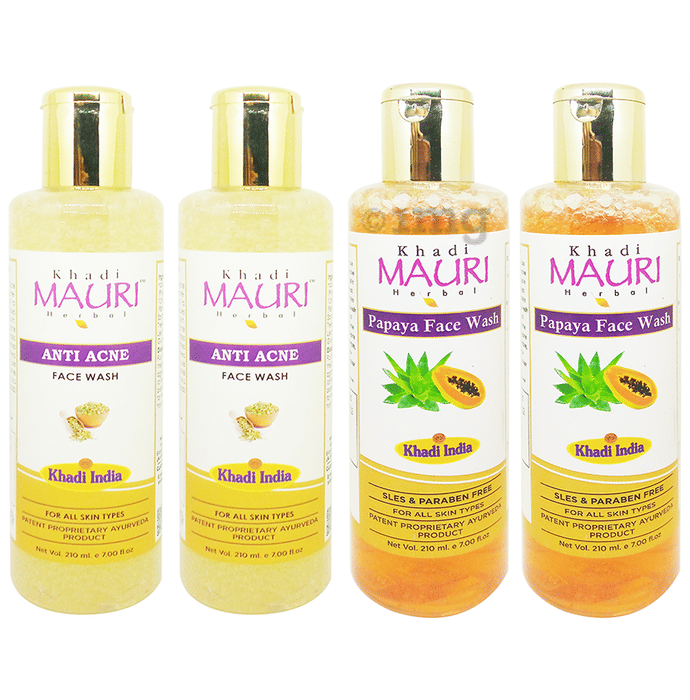 Maurya Khadi Anti Wrinkle Herbal Face Pack Set Of 2 main image 1