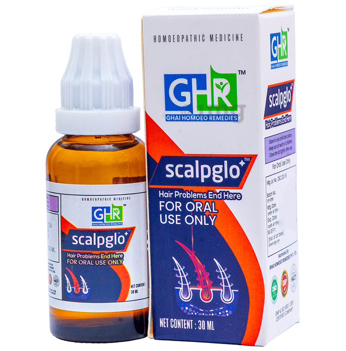 Ghai Homoeo Remedies Scalpglo Oral Drops