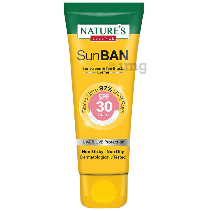 Nature's Essence Sunban Sunscreen & Tan Block Lotion SPF 30 PA+++
