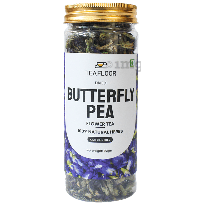 Teafloor Dried Butterfly Pea Flower Tea