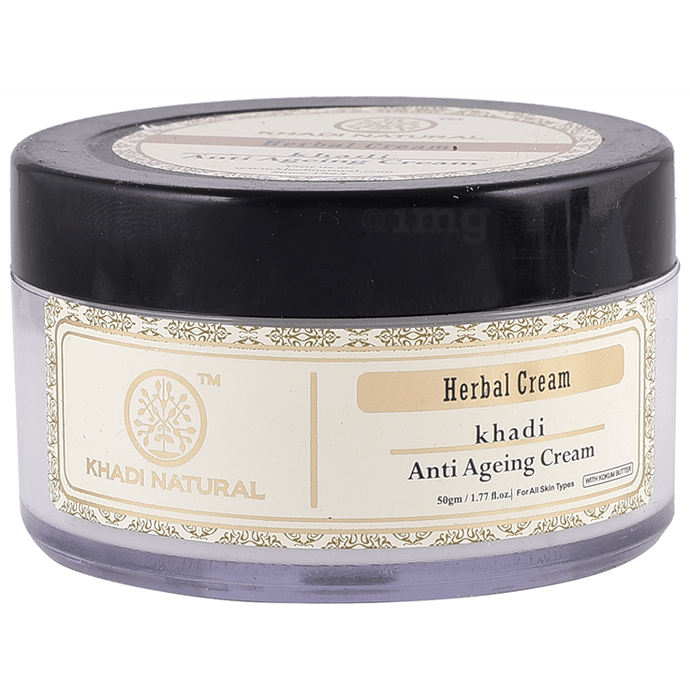 Khadi Naturals Ayurvedic Anti-Ageing Cream