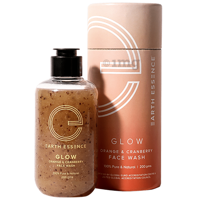 Earth Essence Glow Orange & Cranberry Face Wash