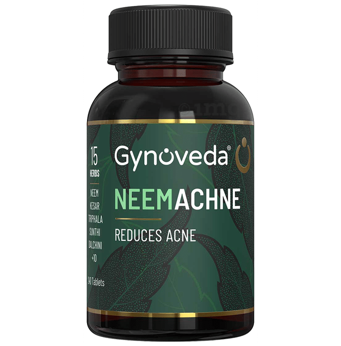 Gynoveda Neemachne Tablet | Reduces Acne (240 Each)