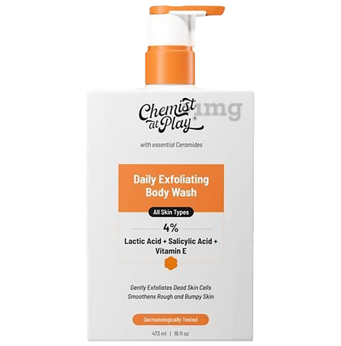 Chemist At Play With Essential Ceramides Daily Exfoliating 4% Body Wash