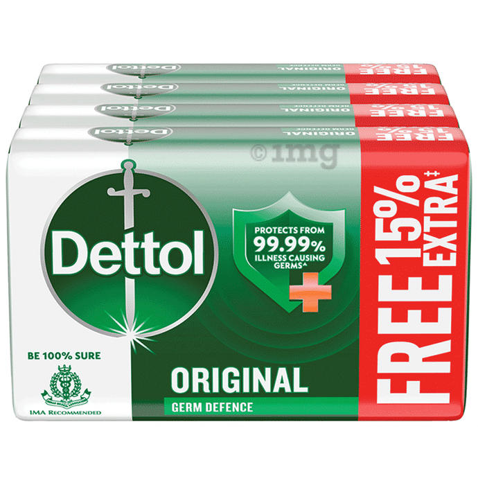Dettol Original Soap (Buy 3 Get 1 Free)