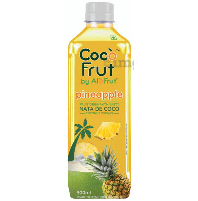 Coco Frut Nata De Coco Fruit Drink with Tasty Coconut Chunks Pineapple