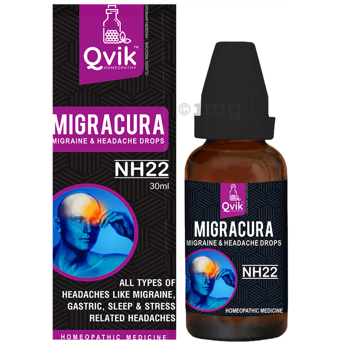 Qvik Nh22 Migranecura Migrane & Headache Drop