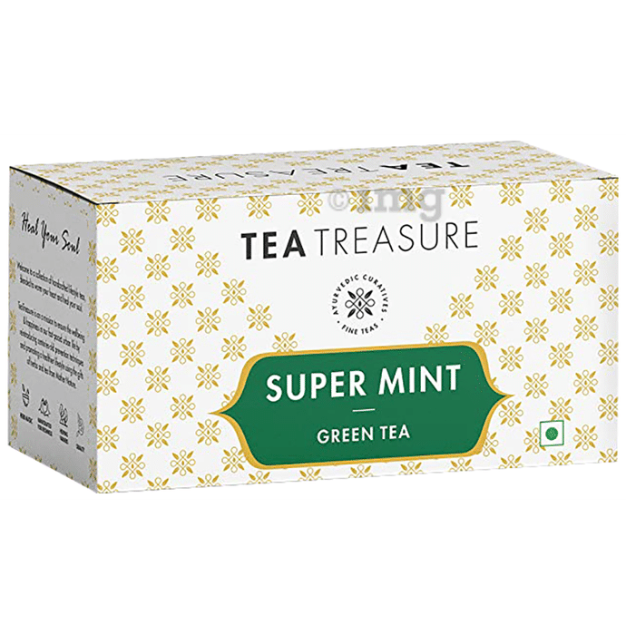 Tea Treasure Super Mint Green Tea Bag (2gm Each)
