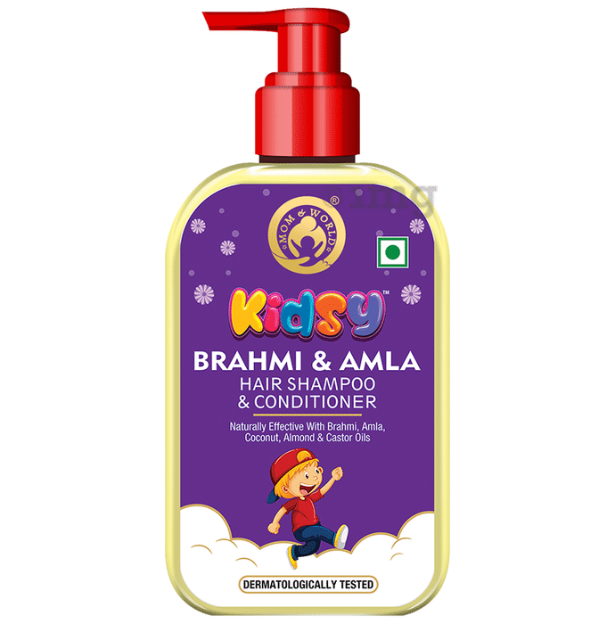 Mom & World Kidsy Hair Shampoo & Conditioner Brahmi