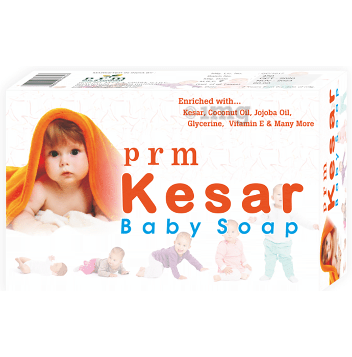 PRM Kesar Baby Soap (75gm (Each)