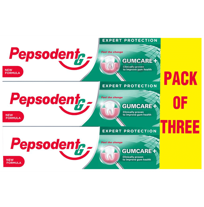 Pepsodent Expert Protection Gumcare+ Toothpaste (140gm Each)