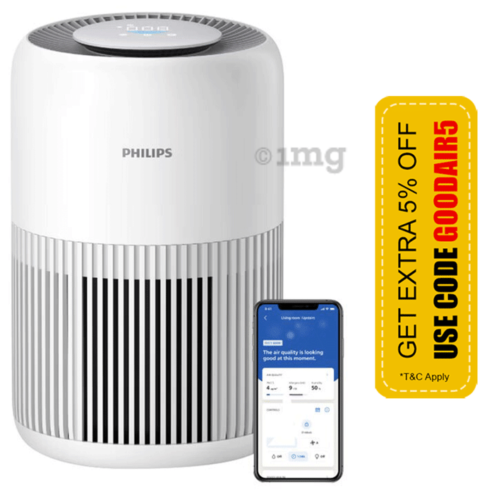 Philips Ac0950/60 In Air Purifier Digital White