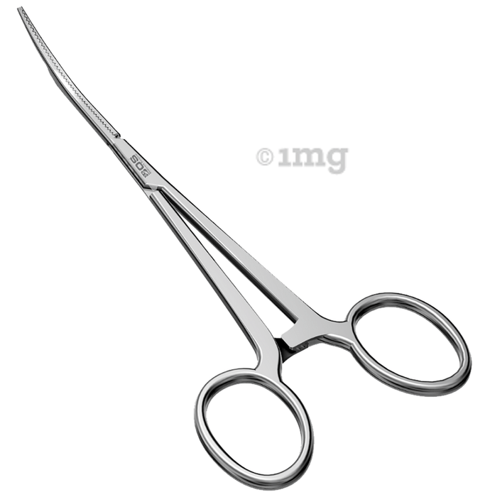 Bos Medicare Surgical Artery Forcep Stainless Steel Curved 6 Inch