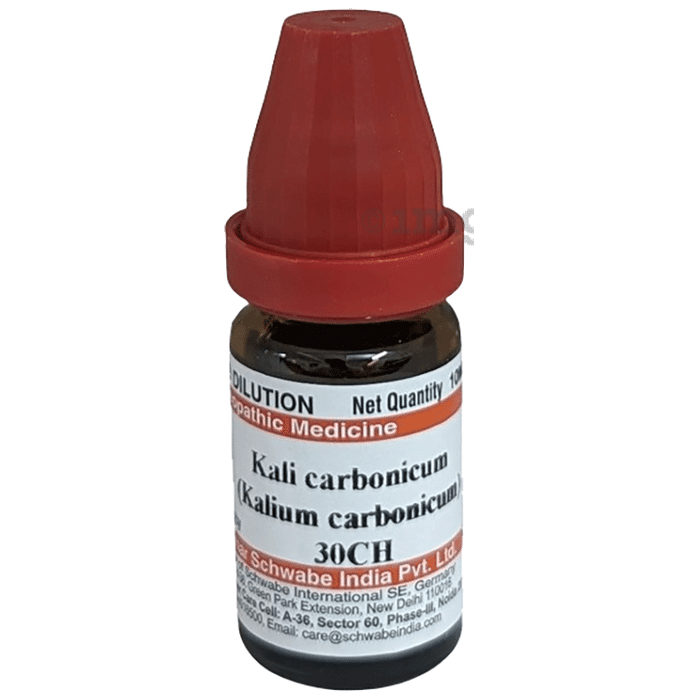 Dr Willmar Schwabe India Kali Carbonicum Dilution 30 CH