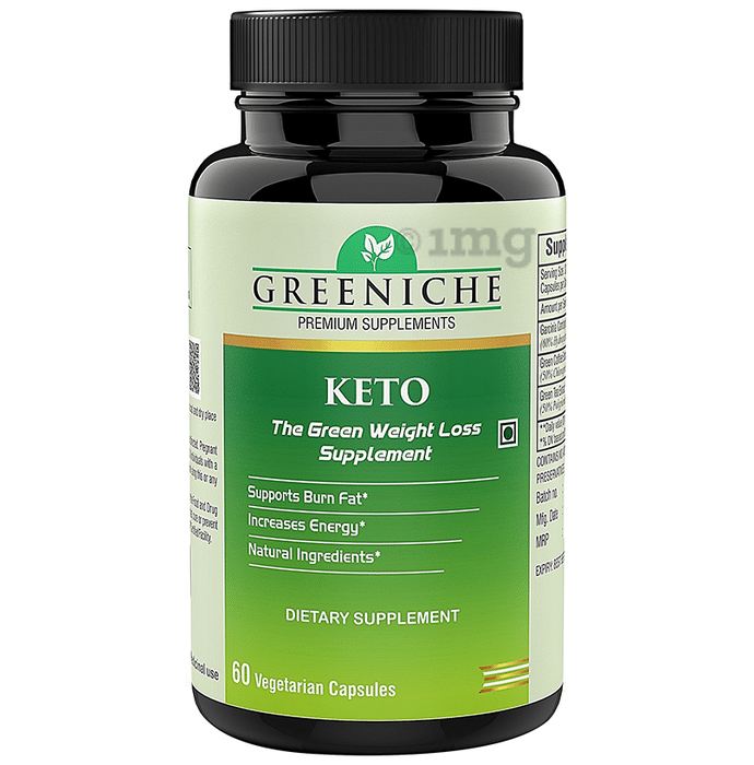 Greeniche Keto The Green Weight loss Supplement Vegetarian Capsule