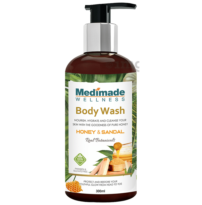 Medimade Wellness Honey & Sandal Body Wash