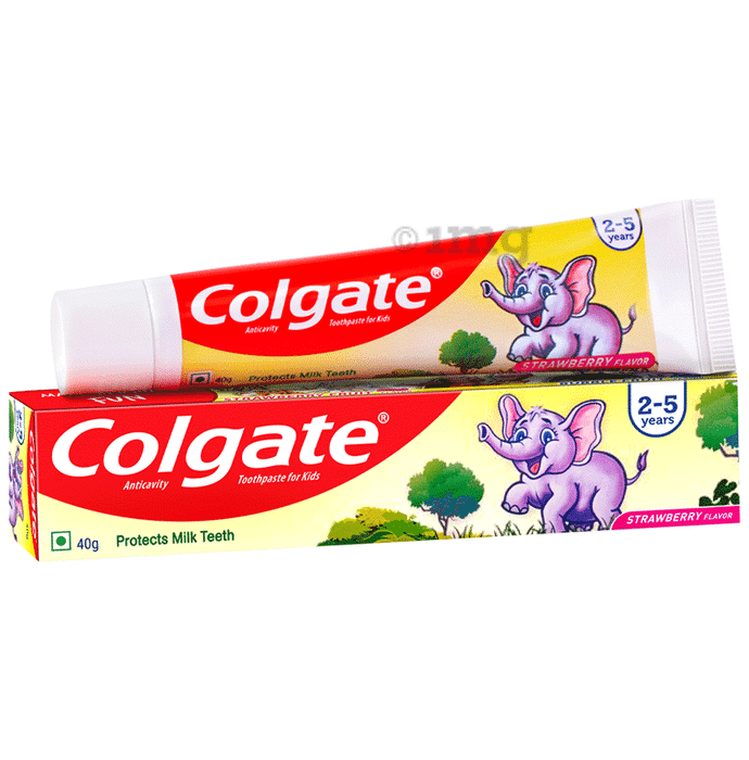 Colgate Strawberry Anticavity Toothpaste for Kids |