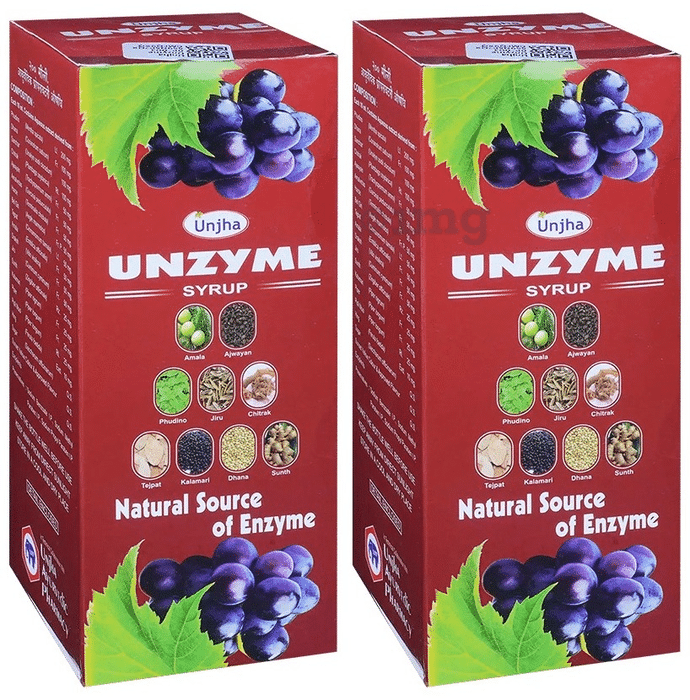 Unjha Unzyme Syrup (200ml Each)