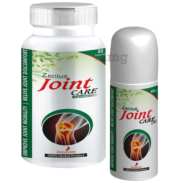 Zenius Joint Care Kit for Muscle, Bone, Joint Support Capsules for Pain Relief Combo
