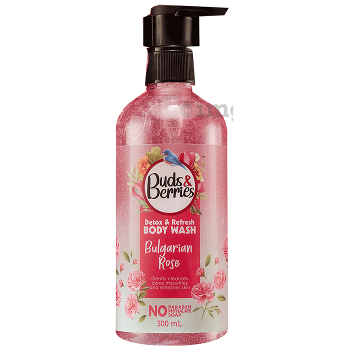 Buds & Berries Detox & Refresh Body Wash Bulgarian Rose