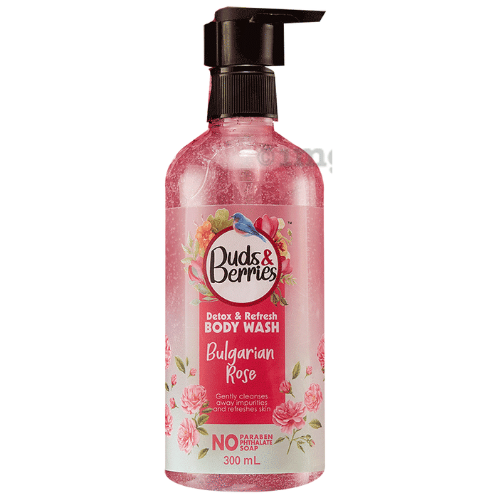 Buds & Berries Detox & Refresh Body Wash Bulgarian Rose