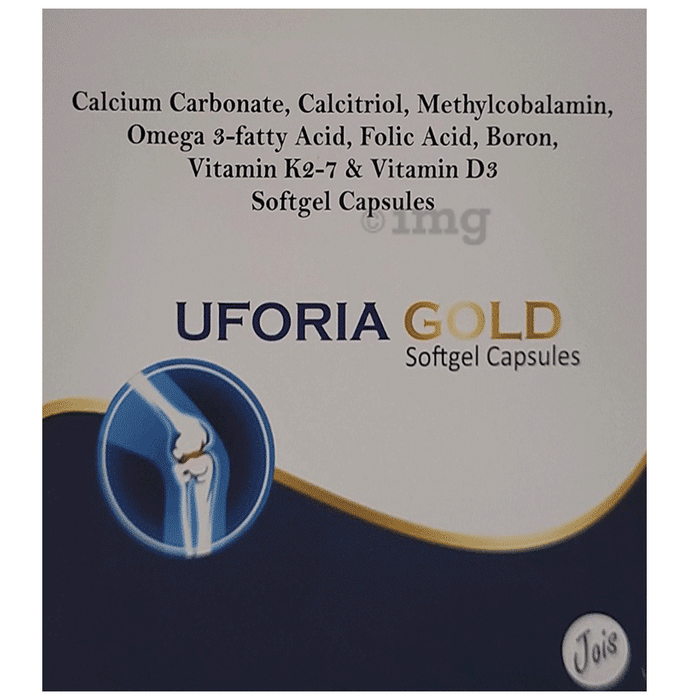 Uforia Gold Soft Gelatin Capsule