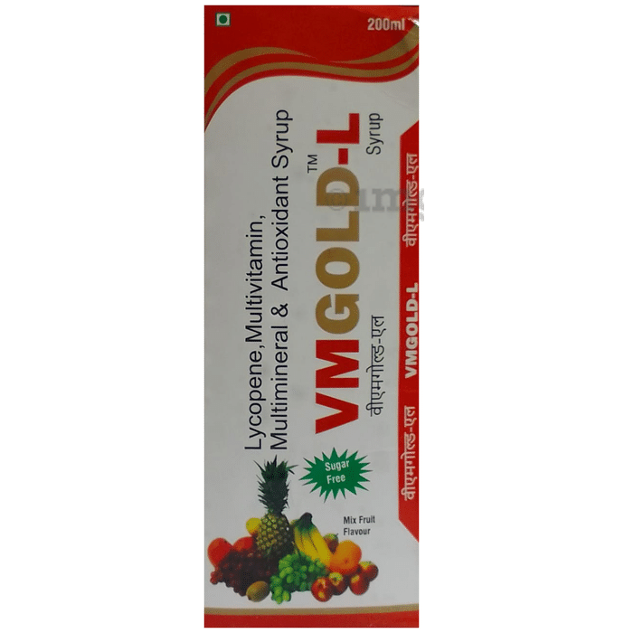 Vmgold-L Syrup Mix Fruit Sugar Free