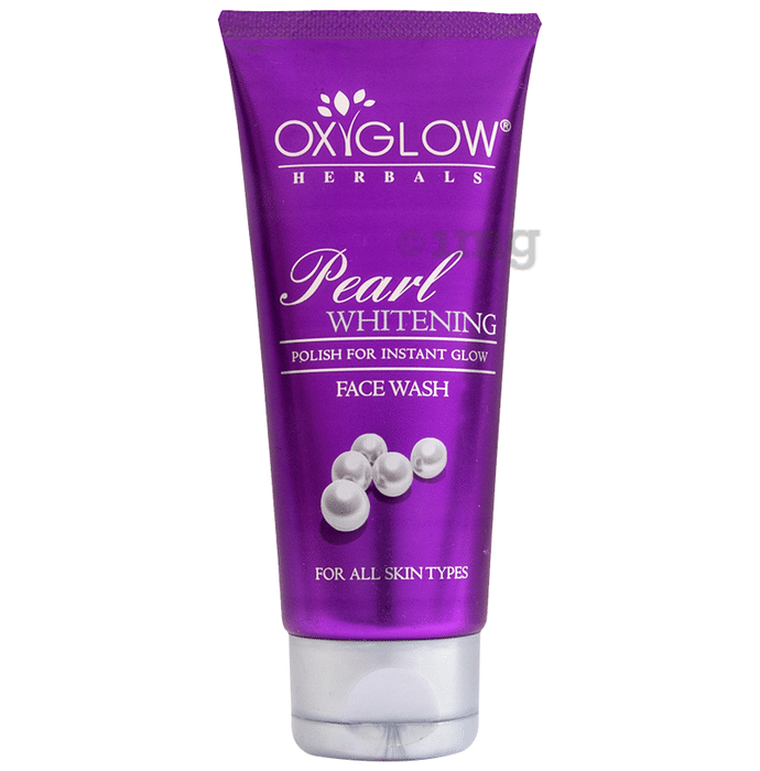 Oxyglow Herbals Pearl Whitening Face Wash