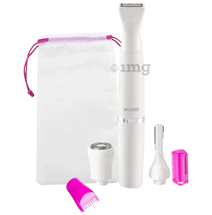 Agaro Rechargeable 3 in 1 Multi Trimmer for Women