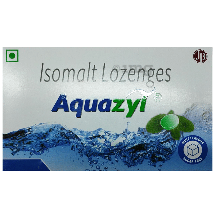 Aquazyl Isomalt Lozenges Sugar Free Mint