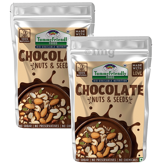 TummyFriendly Foods Chocolate Nuts and Seeds (100gm Each)