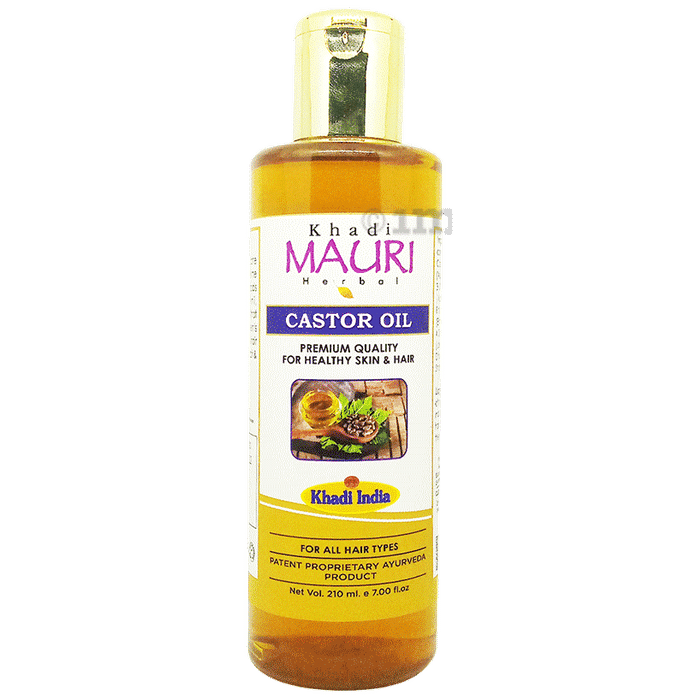 Khadi Mauri Herbal Castor Oil (210ml Each)