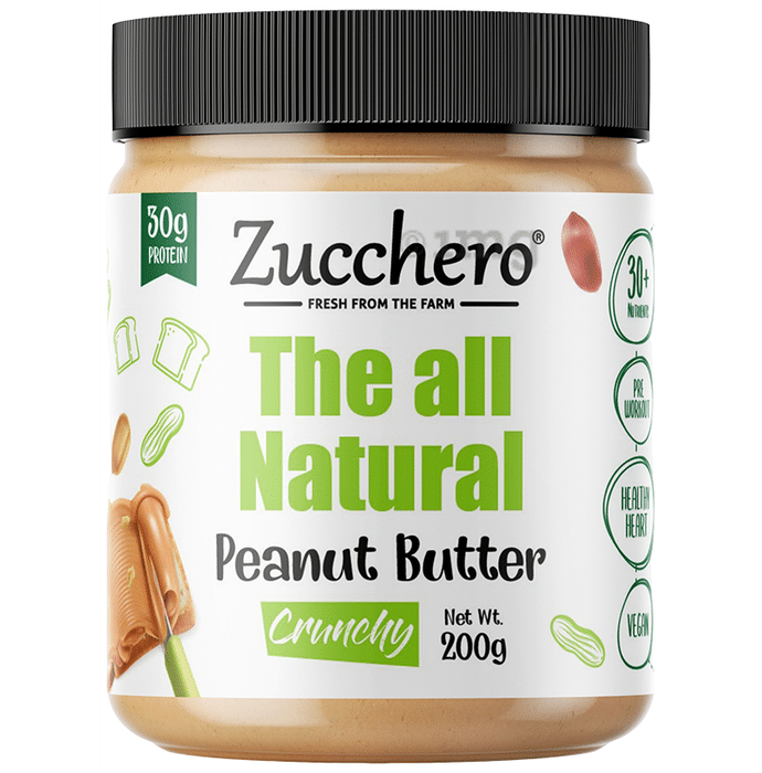 Zucchero The All Natural Peanut Butter Crunchy