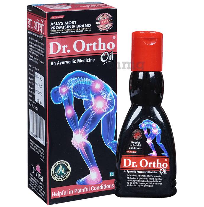 Dr Ortho Ayurvedic Medicine Pain Relief Oil | Bone, Joint & Muscle Care Oil