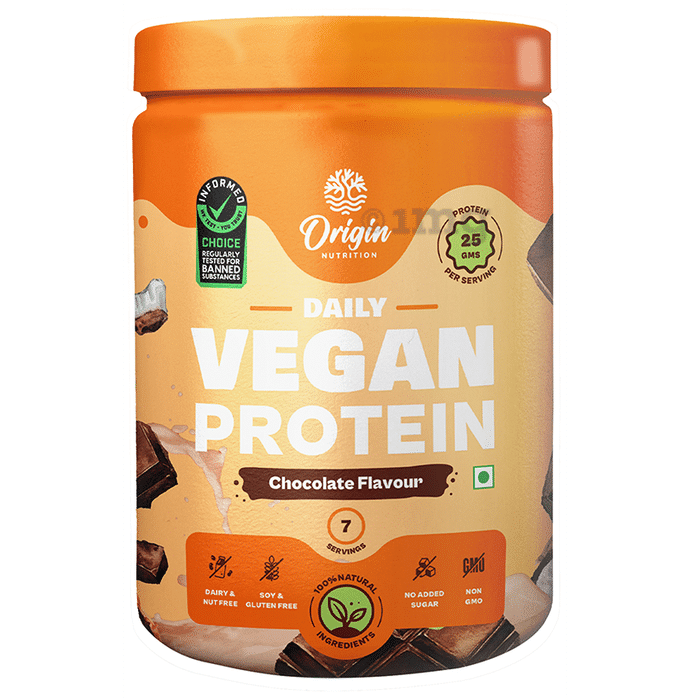 Origin Nutrition Vegan Plant Protein Powder Chocolate