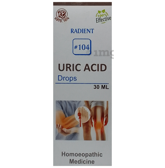 Radient #104 Uric Acid Drops
