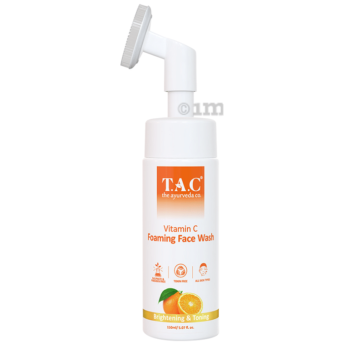 TAC The Ayurveda Co. Vitamin C Foaming Face Wash