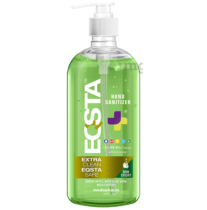 Eqsta Green Apple with Aloe Vera Moisturiser Hand Sanitizer
