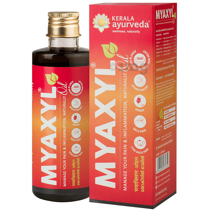 Kerala Ayurveda Myaxyl Oil | For Instant Muscle & Joint Pain Relief