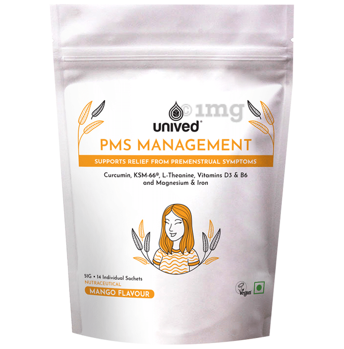 Unived PMS Management Sachet (3.64gm Each) Mango