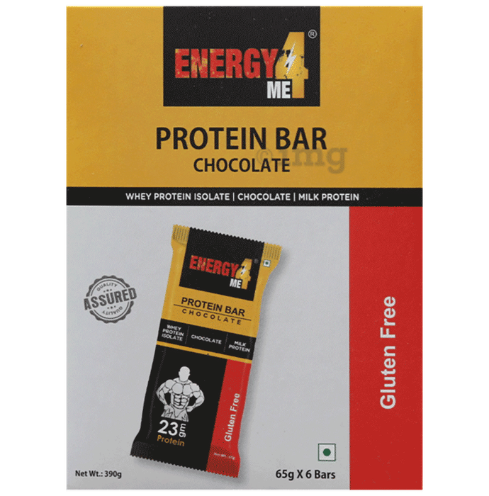 Energy4Me Protein Bar (65gm Each) Chocolate Gluten Free
