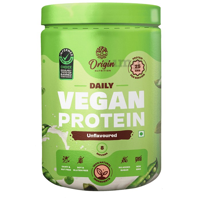 Origin Nutrition Vegan Plant Protein Powder Unflavored