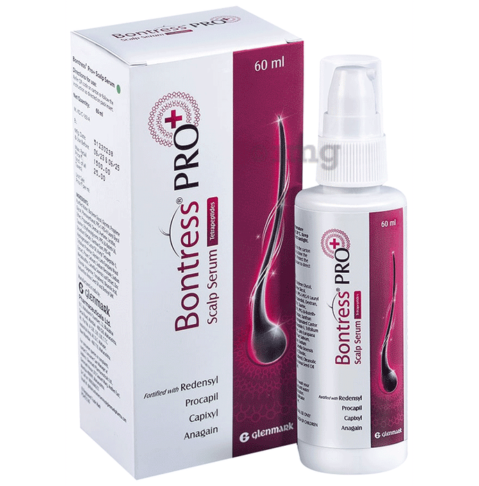 Bontress Pro + Hair Growth Serum with Anagain, Capixyl, Procapil & Redensyl | Reverse Hair Fall, Reactivate Hair Cells, Strengthen Weak Hair & Grow Thicker Hair | for Men & Women