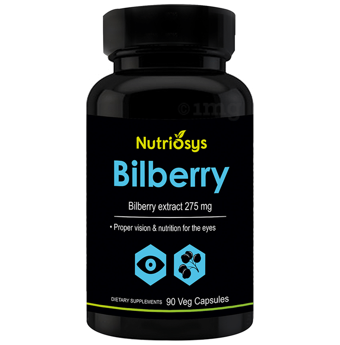 Nutriosys Bilberry Veg Capsule