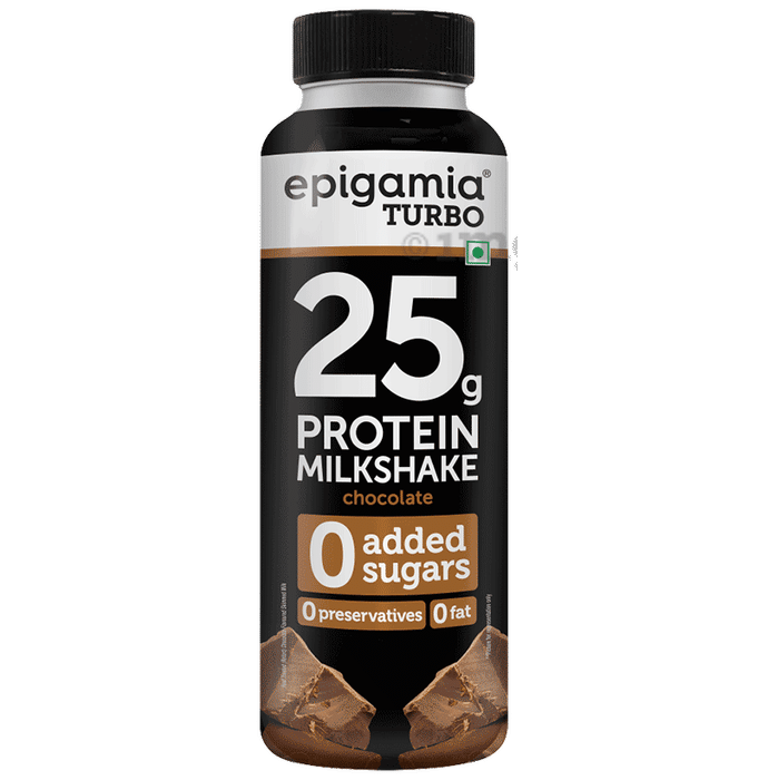Epigamia Turbo 25 g Protein Milk Shake | Protein Shake | Chocolate