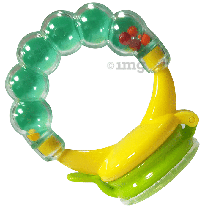 LuvLap Food & Fruit Silicone Nibbler Pearly