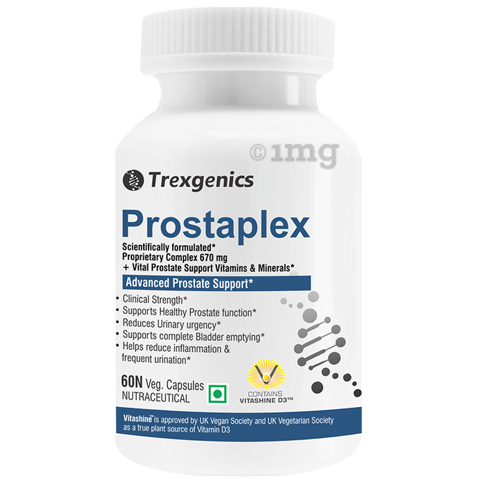 Trexgenics Prostaplex | Veg Capsule for Advanced Prostate Support