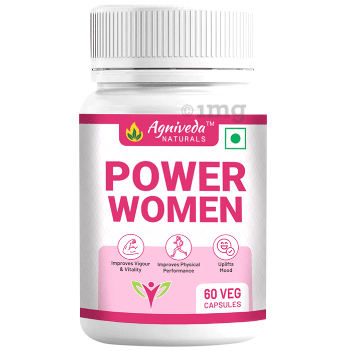 Agniveda Naturals Power Women Veg Capsules