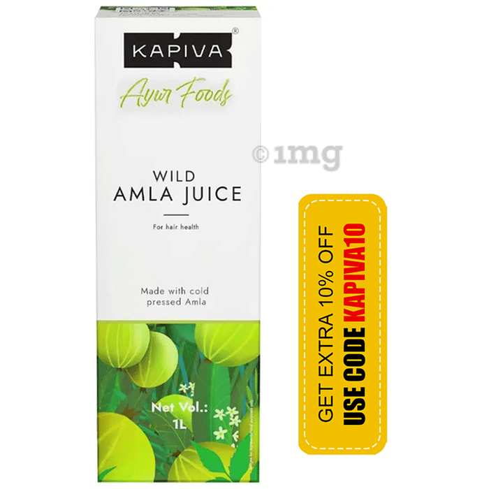Kapiva Wild Amla Juice | Healthy Hair & Skin | Natural Source of Vitamin C |No Added Sugar
